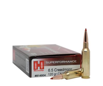 Image showing  Ammo 6.5 Creedmoor 120 Cx SPF