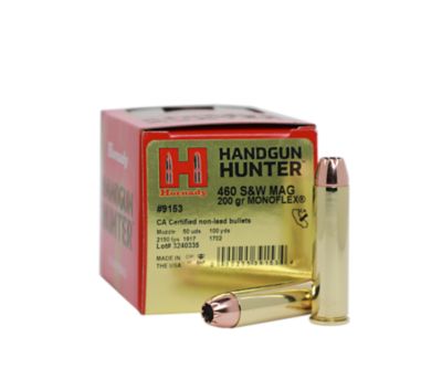 Hornady Ammo 460 S&W Mag 200 GR Monoflex Hh