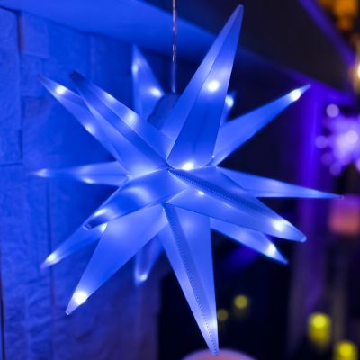Image showing Twinklers 15 in. LED Decorative Star