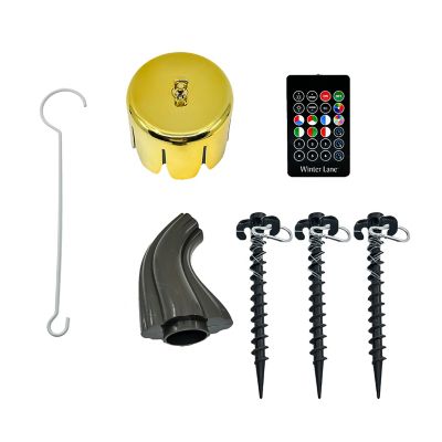 Image showing 9 th FlipoTwinklers 18 in. LED Decorative Orb