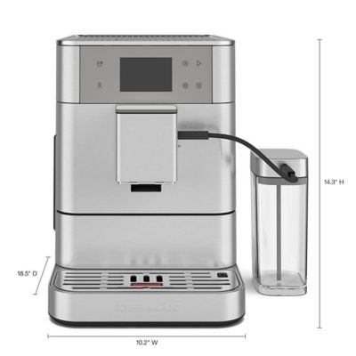 Image showing 6 th KitchenAid 2.2 L Fully Automatic Espresso Machine, Steel