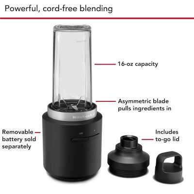Image showing  Go Cordless Personal Blender with Battery