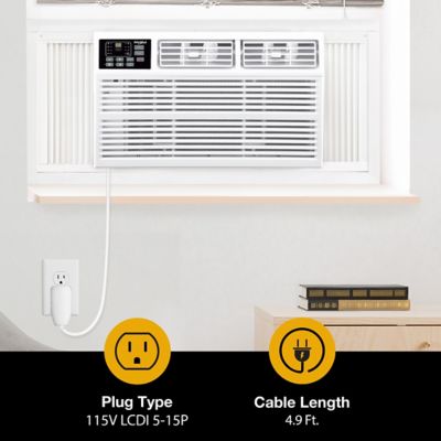 Image showing  Window Mounted Air Conditioner with Supplemental Heat