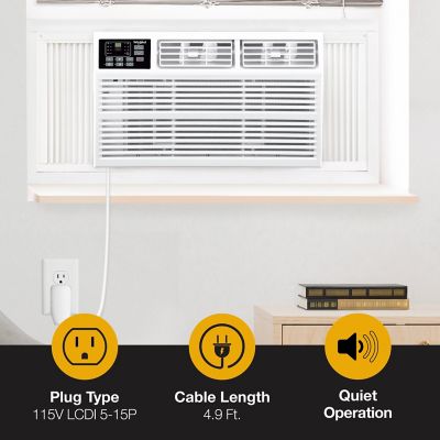 Image showing 6 th Whirlpool Window-Mounted Air Conditioner with Supplemental Heat