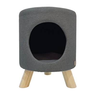 4 Cats & Dogs Wallie Pet Stool, WPS-DGRY