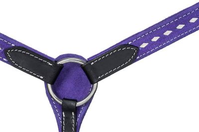 Image showing  Stratford Buckstitch Suede Breastcollar