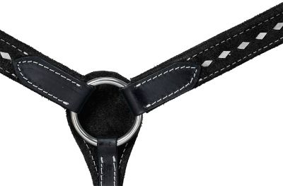 Image showing  Stratford Buckstitch Suede Breastcollar