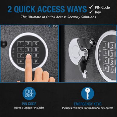 Image showing 6 th Barska Digital Keypad Security Safe, AX13946