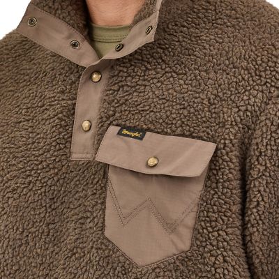 Image showing  Men's Sherpa 1/4 Snap Pullover
