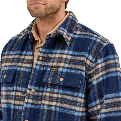 Image showing  Men's Flannel Lined Shirt Jacket