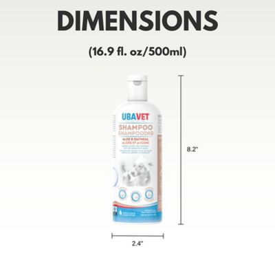 Image showing 3 th UbaVet Aloe & Oatmeal Shampoo for Dogs & Cats
