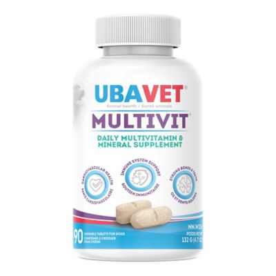 UbaVet MULTIVIT Daily Vitamin and Mineral Tablet for Dogs