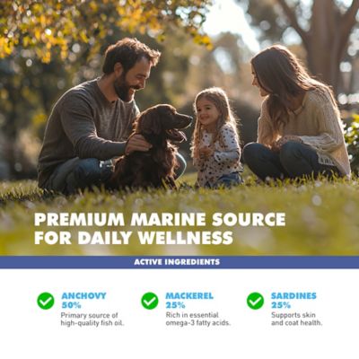 Image showing 6 th UbaVet Ubameg EFA Omega 3 Fatty Acid Capsules for Dogs