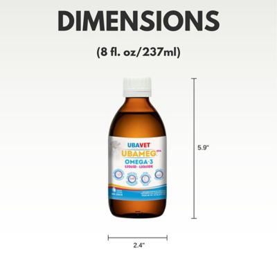 Image showing  Ubameg Omega - 3 Fatty Acid Liquid for Dogs & Cats
