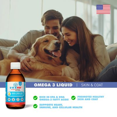 Image showing  Ubameg Omega - 3 Fatty Acid Liquid for Dogs & Cats