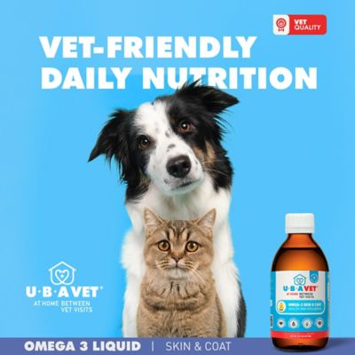 Image showing 5 th UbaVet Ubameg Omega 3 Fatty Acid Liquid for Dogs & Cats