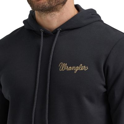 Image showing 2 th Wrangler Men's Arm Logo Hoodie