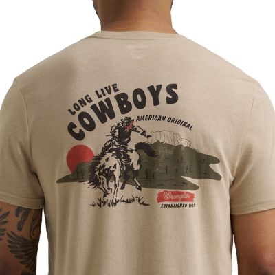 Image showing  Men's Long Live Cowboys T-Shirt
