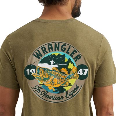 Image showing 3 th Wrangler Men's Angler Fish T-Shirt