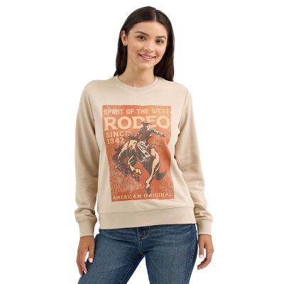 Wrangler Women's Rodeo Print Sweatshirt