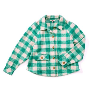 Image showing 4 th Molly Yeh Women's Brushed Knit Shirt Jacket