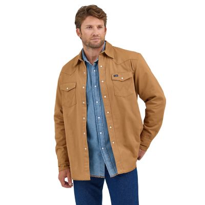 Wrangler Men's Flannel Lined Workshirt