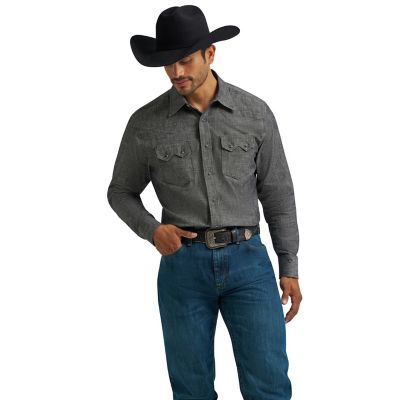 Wrangler Men's Cody Johnson Chambray Shirt