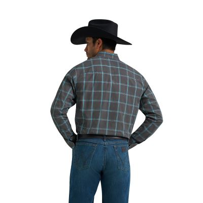 Image showing 1 th Wrangler Men's Cody Johnson Plaid Shirt