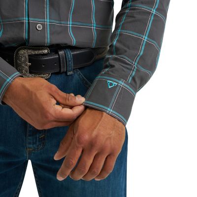 Image showing 3 th Wrangler Men's Cody Johnson Plaid Shirt