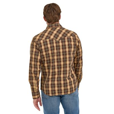 Image showing 1 th Wrangler Men's Retro Premium Snap Shirt