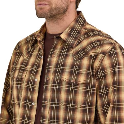 Image showing  Men's Retro Premium Snap Shirt