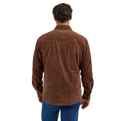 Image showing 1 th Wrangler Men's Retro Premium Cordouroy Shirt