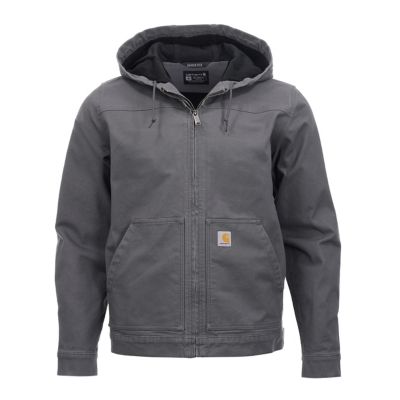 Carhartt Men's Exclusive Rugged Flex Duck Fleece Lined Jacket at