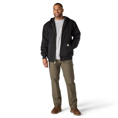 Image showing  Men's Loose Fit Fleece-Lined Logo Graphic Sweatshirt