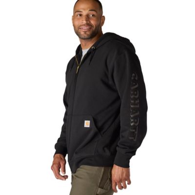 Image showing  Men's Loose Fit Fleece-Lined Logo Graphic Sweatshirt