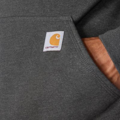 Image showing 7 th Carhartt Men's Loose Fit Fleece-Lined Logo Graphic Sweatshirt