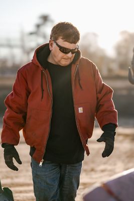 Image showing  Men's J140 Loose Fit Firm Duck Flannel-Lined Insulated Active Jacket