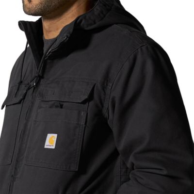 Image showing  Men's Full Swing Loose Fit Washed Duck Insulated Active Jacket