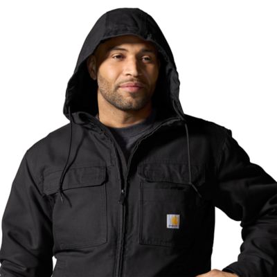 Image showing  Men's Full Swing Loose Fit Washed Duck Insulated Active Jacket