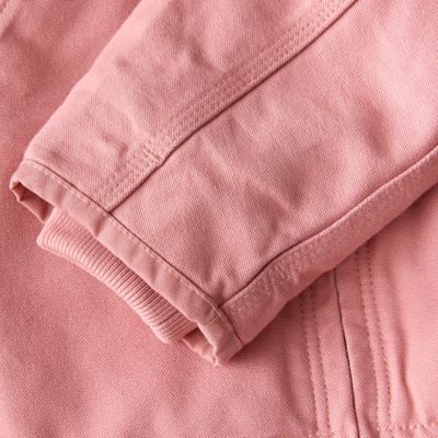 Image showing  Women's Loose Fit Washed Duck Sherpa Lined Jacket