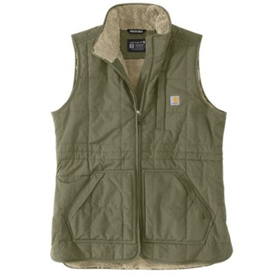 Carhartt Women's Rain Defender Relaxed Fit Lightweight Insulated Mock-Neck Vest