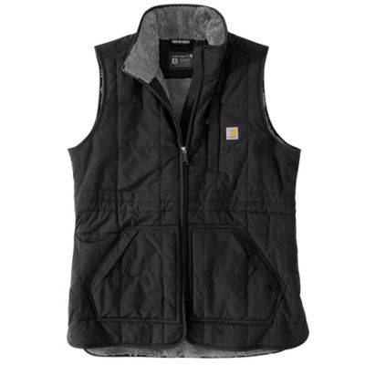 Image showing 0 th Carhartt Women's Rain Defender Relaxed Fit Lightweight Insulated Mock-Neck Vest