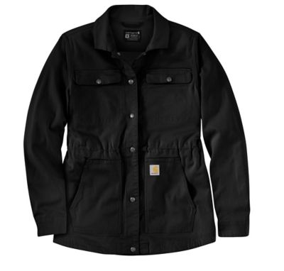 Image showing  Women's TENCEL Fiber Series Relaxed Fit Canvas Coat