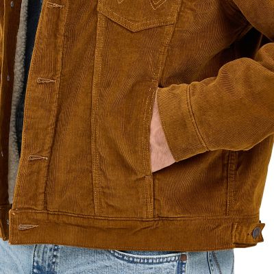 Image showing  Men's Sherpa Lined Cordouroy Jacket