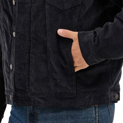 Image showing  Men's Sherpa Lined Cordouroy Jacket