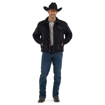 Wrangler Men's Sherpa Lined Cordouroy Jacket