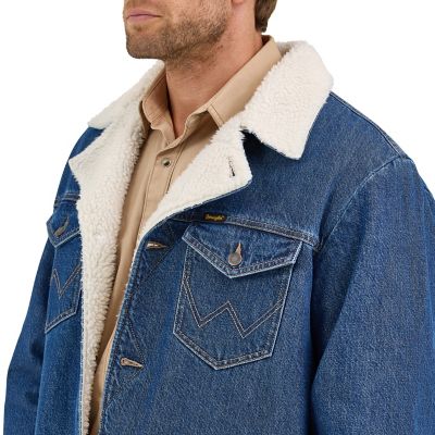 Image showing  Men's Sherpa Lined Wrange Jacket