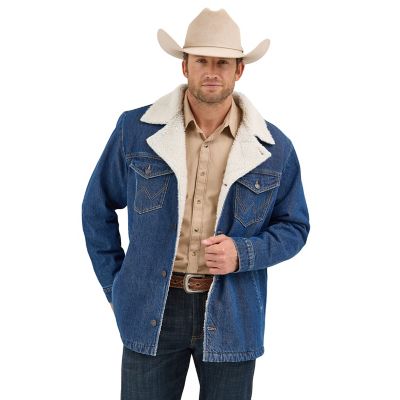 Wrangler Men's Sherpa Lined Wrange Jacket