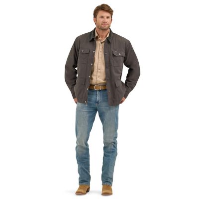 Image showing 5 th Wrangler Men's Quilted Flannel Barn Coat