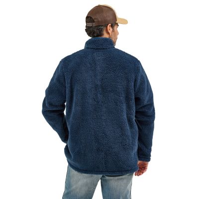 Image showing 1 th Wrangler Men's Sherpa Snap Pullover